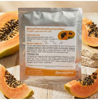 Pro peel-off enzymatisk peeling, anti-aging exfolierande mask