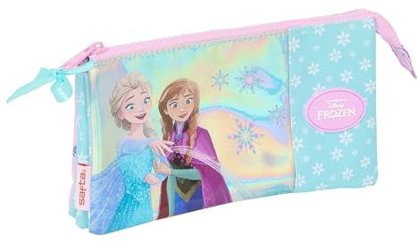 Safta Frozen Cool Days Triple Pencil Case One Size
