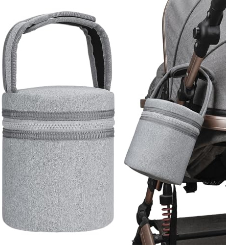 Sac isotherme pour lait maternel, refroidisseur de voyage pour lait maternel | Sac de conservation du lait maternel | Refroidisseur de lait maternel avec sangle détachable, sacs de bouteilles isolés a