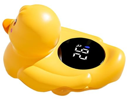 Termómetro digital - Baby Bath Toy | Termómetro de baño para niños | Calibre de bañera | Gasa de temperatura digital impermeable flotante fácil de leer Termómetro LCD de