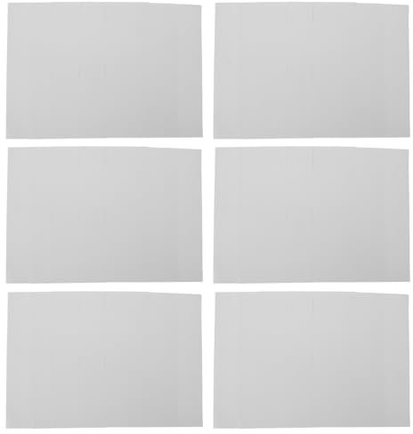 GLSTOY Feuilles De Colle Autocollantes pour Puzzles, Adhésif Puissant pour Une Conservation, Facile À Appliquer Et À Retirer, Pratique pour, 15 Feuilles