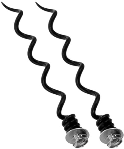 Toyvian Lot de 2 Embouts Spirale de Rechange en Métal pour Tire-Bouchon Kit d'Ouvre-Bouteille Solide Installation Facile Compatible Extraction Bouchon Bouteille Accessoire Vin