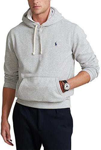 POLO RALPH LAUREN Long Sleeve RL Fleece Andover Heather LG, Andover Heather, L