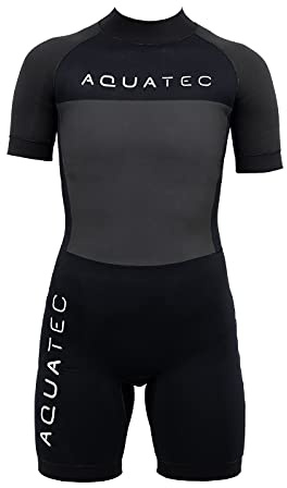 AQUATEC Muta Per Bambini In Neoprene - Mute Per Bambini E Adolescenti | Mute Di Alta Qualità In Neoprene Per Nuoto & Sport Acquatici | Mesi Primaverili/Estivi | 13-14 Anni, 2mm | Principiante