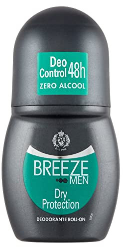 BREEZE | Desodorante Roll On Dry Protection, Breeze Men, 1 x 50 ml
