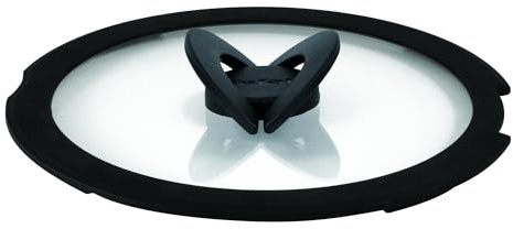 Tefal Ingenio Glass Lid 24 cm, Easy Storage, Space-Saving, Folding Handles, Faster Heating, Dishwasher Safe, L9846554