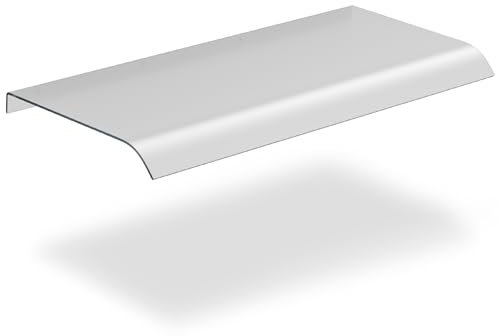 DKIEI Door Canopy Outdoor, Frosted Front Door Canopy Waterproof, Porch Rain Awning for Window, Patio, Roof Cover, UV Protection, 50 x 120cm