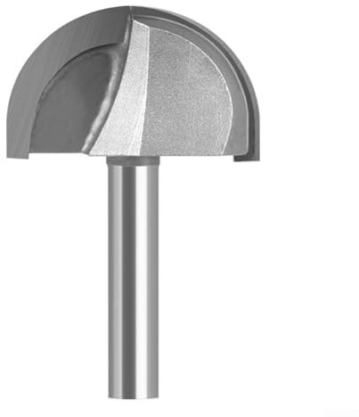 8 mm Schaft, Wolframstahl, Rundnasenkern, Hohlkehlfräser, Laminatfurnier, Hartholz, Fräser Hartmetall Oberfräser Hohlkehlfräser Kugelfräser Holzbearbeitung Fräser