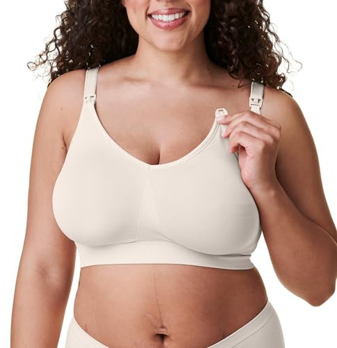 Bravado Designs Sustainable Nursing Bra | Body Silk Seamless | Antique White | L-FC