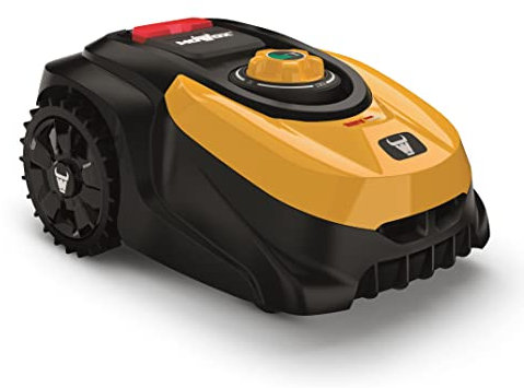 Mowox® RM 1200 Li Rasenmäherroboter mit Mehrzonen-Funktion für Rasenfläche bis 1200m², 28V Max Lithium, Steuerung am LCD-Display, inkl. Zubehör