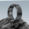 DEKELIFE Smart Ring Herren Damen, Smartring Fitness Tracker Schlafmonitor Schrittzähler Herzfrequenz SpO2, Fitnessring 100+ Sportmodi IP68 Wasserdicht Sport Smartringe Android iOS, Size 11, Schwarz
