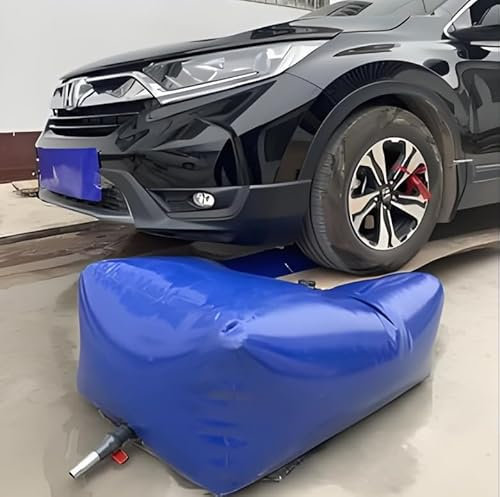 Citerne Souple Poche à Eau Conteneurs de stockage de vessie d'eau, sac d'eau d'urgence pour l'irrigation agricole de camping de bétail, réservoir de citerne d'eau étanche(1.4x0.9x0.24m/300L/79gal)