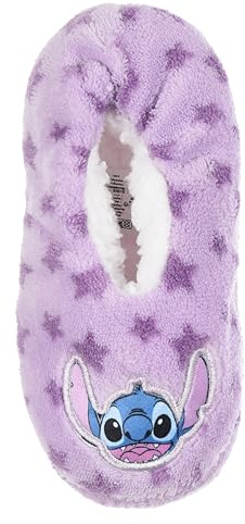 Disney Lilo et Stitch, Chaussons Fille (Violet, Système Taille Chaussures EU, Enfant de 2 à 5 ans, Numérique (intervalle), Moyen, 23, 26)