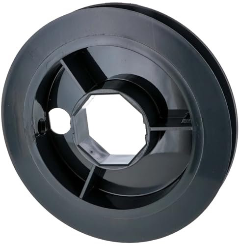 cyclingcolors Belt Pulley Octagonal Steel Shaft Roller Shutter Belt 12-15 mm Shaft Roller Shutter Cord Disc SW40 40 mm, Diameter 160 mm