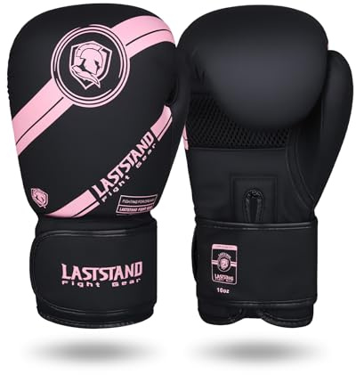 OLYSPM Guantes Boxeo,Guantes de Boxeo para Boxeo,Kickboxing,Sparring,Muay Thai,MMA,Guantes Muay Thai 8oz,10oz,12oz para Niños,Adolescentes,Adultos