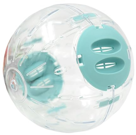 Yhsioaklo Roue pour Hamster - Balle Transparente pour Petits Rongeurs | Fournitures pour Petits Animaux pour Jeu Intérieur Et Extérieur pour Chinchilla Cochon d'Inde Furet Gerbille Et Activité