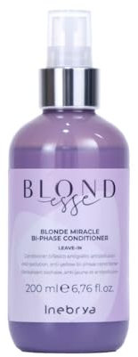 Inebrya Blondesse Blonde Miracle Bi-phase conditioner 200 ml leave-in, weiße Creme
