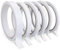 Grevosea 6 Rollen Doppelseitiges Klebeband Set - Starkes Doppelklebeband für Basteln, Geschenke, Handwerk und Büro - 10m/Pro Rolle (5mm/8mm/10mm/15mm)