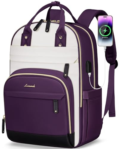 LOVEVOOK Laptop Backpack Women 15,6 inch Waterproof Rucksack Bag for Women