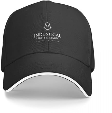 CIZIEOE Gorra de béisbol Casco Industrial Light & Magic de Lucasfilms, Ropa de Calle, Sombrero de Lujo para Hombre