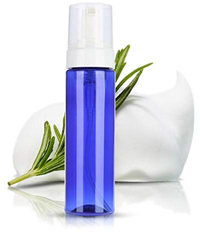 Jabón espumoso para tatuajes, Botella de bomba de espuma, 200 ml de tatuaje Cyanophyta Alga verde Botella espumosa Dispensador de jabón Bomba de espumación para tatuaje