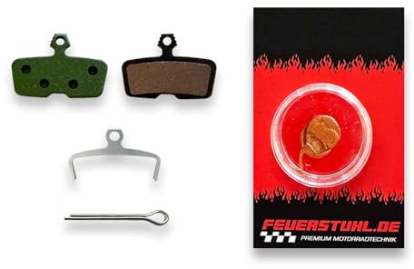 1 Set Bremsbeläge passend für SRAM Guide Ree-Bike - Fahrrad - Mountainbike - Trekkingrad - Onroad/Offroad - Ognibene - Made in Italy