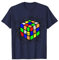 Zauberwürfel Physik Formel - Würfelpuzzle Farbenwürfel 3D T-Shirt