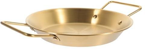 Warmhm Poêle à Steak en Acier Inoxydable Antiadhésive 28 CM Poêle à Bord Casserole Domestique Compatible Induction pour Viande Salades et Pâtes 1 Pièce