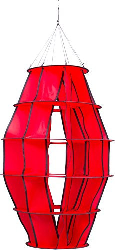 HQ Design Windspiration - Hoffmanns Lampion S, UV-beständige und wetterfeste Windspiel Deko für Garten, Terrasse und Balkon - L104cm, Ø: 48cm, inkl. Aufhängung