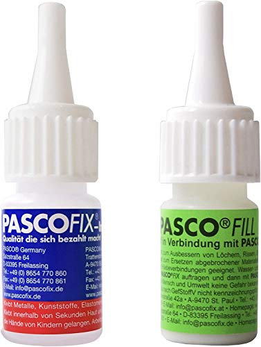 PASCOFIX chemische Schweißnaht Alleskleber extra starker Kleber Schweissnaht Kleber Sekundenkleber extra stark Industriekleber 2K Kleber Kunststoffkleber wasserfest chemische Schweissnaht