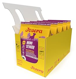 JOSERA MiniSenior (5X 900 g) | Trockenfutter für ältere kleine Hunde