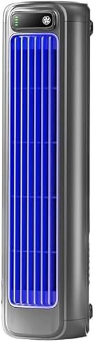 Festberg™ Cooling Ace - das Original Kabelloser Wandventilator Kompakter mit 3 Geschwindigkeiten Toilette Leiser & tragbarer Tischventilator für Küche, Schlafzimmer & Büro (Grau-30 * 8 * 8CM)