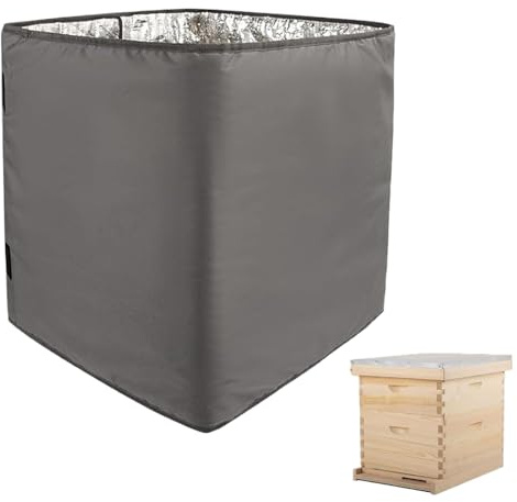 Cubierta de colmena para exterior - Cubierta impermeable ajustable de 5 capas, protección térmica para la granja de miel de apicultura | Equipo de apicultura de patio trasero