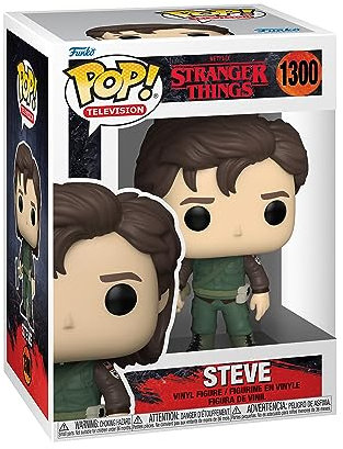 Funko POP! TV: Stranger Things - Steve Harrington H - Collectable Vinyl Figure - Gift Idea - Official Merchandise - Toys for Kids & Adults - TV Fans - Model Figure for Collectors and Display