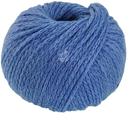 LANA GROSSA Cool Merino Big | Voluminöses Kettengarn aus klassischer Merinowolle | Handstrickgarn aus 90% Schurwolle & 10% Polyamid | 50g Wolle zum Stricken & Häkeln | 90m Garn FB 224