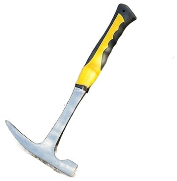 ABBNIA Hammer Geological Hammer Professional Geological Exploration Tool Pointed Flat Head Mason Hammer Mining Hammer Hammer