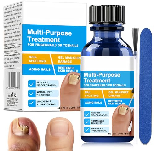 30ml Reparadores De Uñas Solución,Gotas para Cuidado De Uñas De los Pies,Pueden Calmar Y Nutrir Las Fortalece La Uña, Cuidado Diaria Y Mejora Aspecto, Para Decoloradas Los Pies