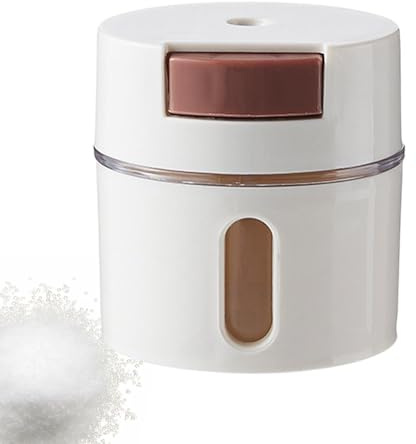 Salt- och pepparströare, kvantitativa kryddbehållare | magnetisk saltströare för köket, 0,5 g kryddströare, krydddispenser för matlagning, bakning