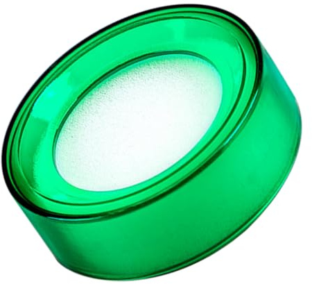 FOMIYES Finger Wetting Aid for Cashiers Green Sponge, Desktop Finger Moistener Pad for Paper Handling and Finance Cash Counting