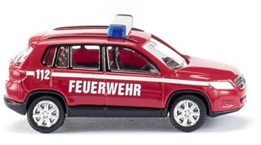 VW Tiguan, coche de bomberos - Modelo de Auto, modello completo - Wiking 1:160 (N)