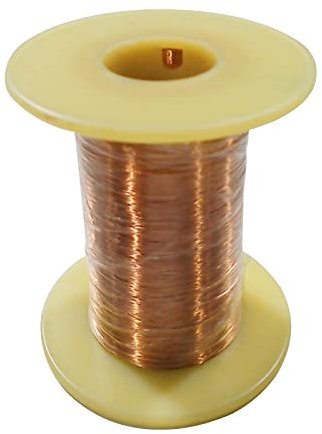 Kupferdraht, 0,07mm x 2700m Emaillierter Spulenwickeldraht, Polyurethan Kupferlackdraht elektromagnetischer Draht 2UEW für Transformatordraht-Induktionsspule