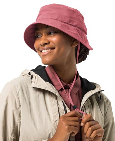 Jack Wolfskin Unisex Sun HAT Sonnenhut, Black, 58