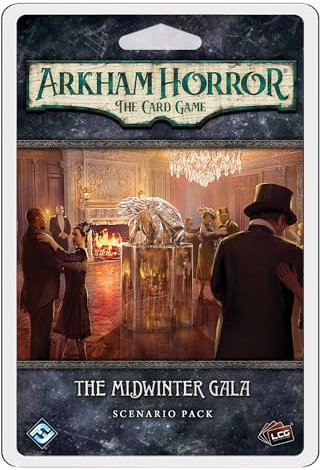 Fantasy Flight Games | Arkham Horror The Card Game: The Midwinter Gala Scenario Pack | Kooperatives Kartenspiel | Ab 14 Jahren | 1-4 Spieler | 1-2 Stunden Spieldauer