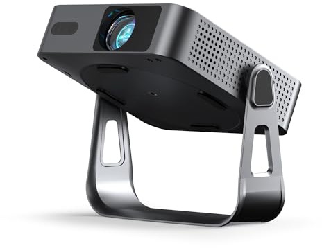 Mini Videoprojecteur 4k, [App Officiellement Certifiée & Ultra-Fin] VOPLLS 30000 Lumens Auto Focus/Keystone Projecteur Video, FHD 1080P Retroprojecteur Portable WiFi Bluetooth/Home Cinéma/Phone