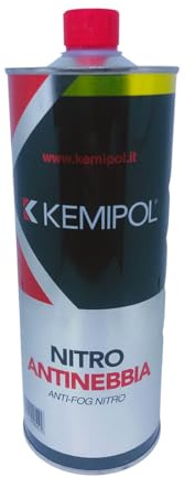 Kemipol Diluente Nitro Antinebbia Diluizione Vernici Fondi Finiture Pulizia Attrrezzi (1 Lt)
