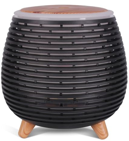 Zen’Arôme Diffuseur Huile Essentielle Tony, Diffuseur Ultrasonique Aromathérapie à Froid, Diffuseur Parfum Électrique USB, 2 Modes de Diffusion, Arrêt Automatique, Éclairage Led, Silencieux et Compact