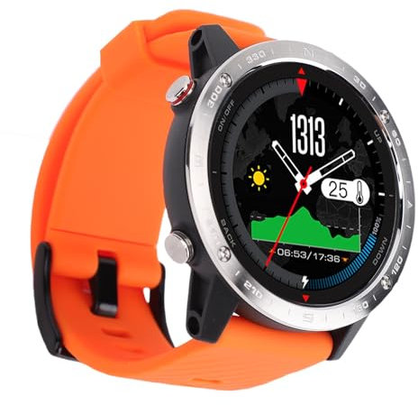 Syrisora Muñeco de Pulsera de Buceo de Natación, Reloj Inteligente de 1.3 Pulgadas de Larga Duración de la Batería de Larga