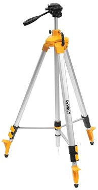 DeWalt, DE0733 Trípode láser de cabeza ajustable de 1/4 (0.97m-2.48m)