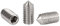 BOZONLI Vis Sans Tête Conique Hexagonale Creux Acier Inoxydable Boulons Vis Sans Conique de Hexagonale M3*3mm, 30 pcs