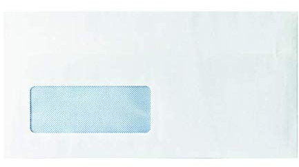 Envelope DL Window 80gsm Self Seal White (Pack of 1000) WX3455